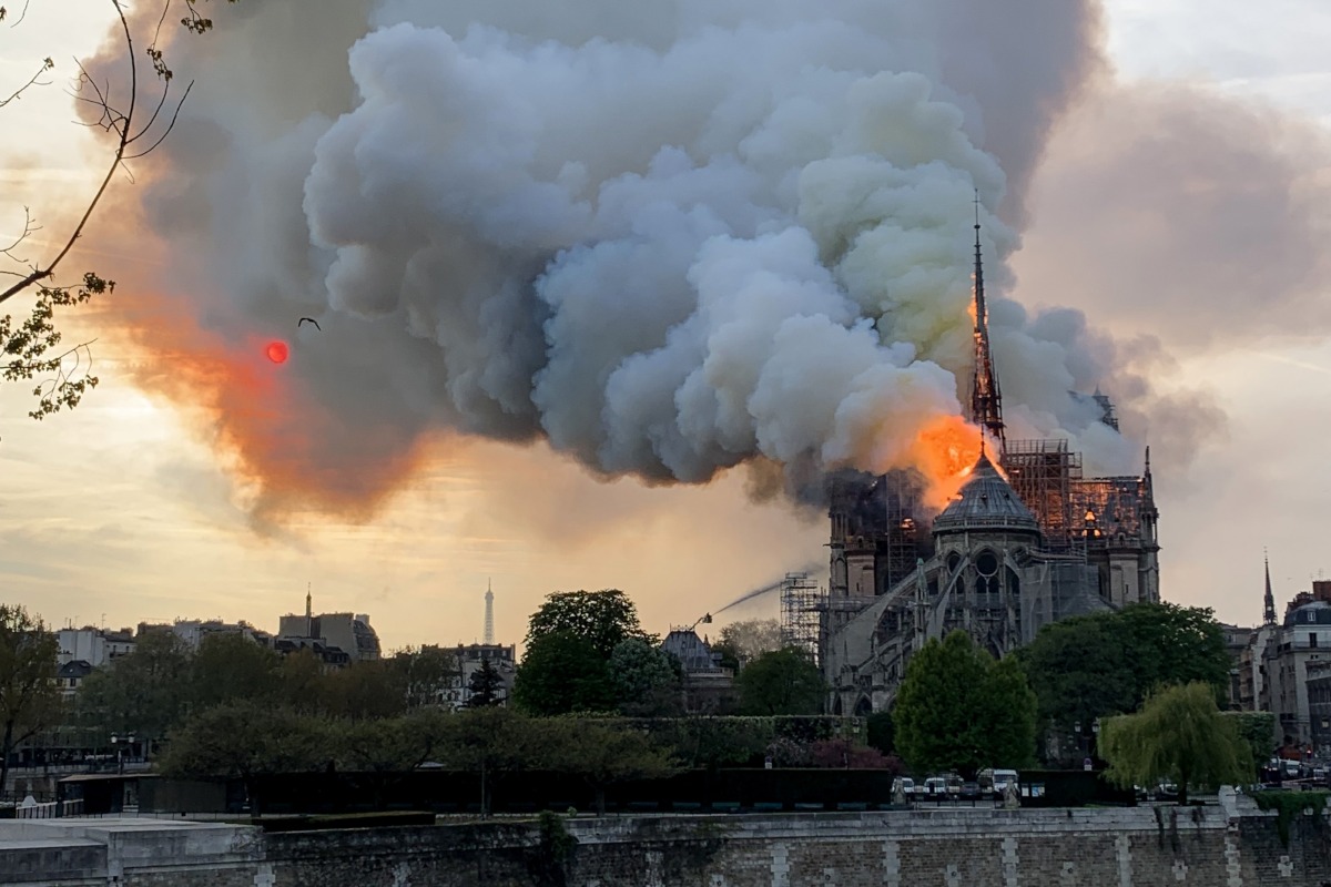 Incendio Notre-Dame de Paris