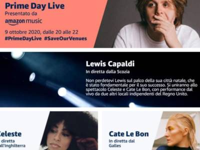 Lewis Capaldi al Prime Day