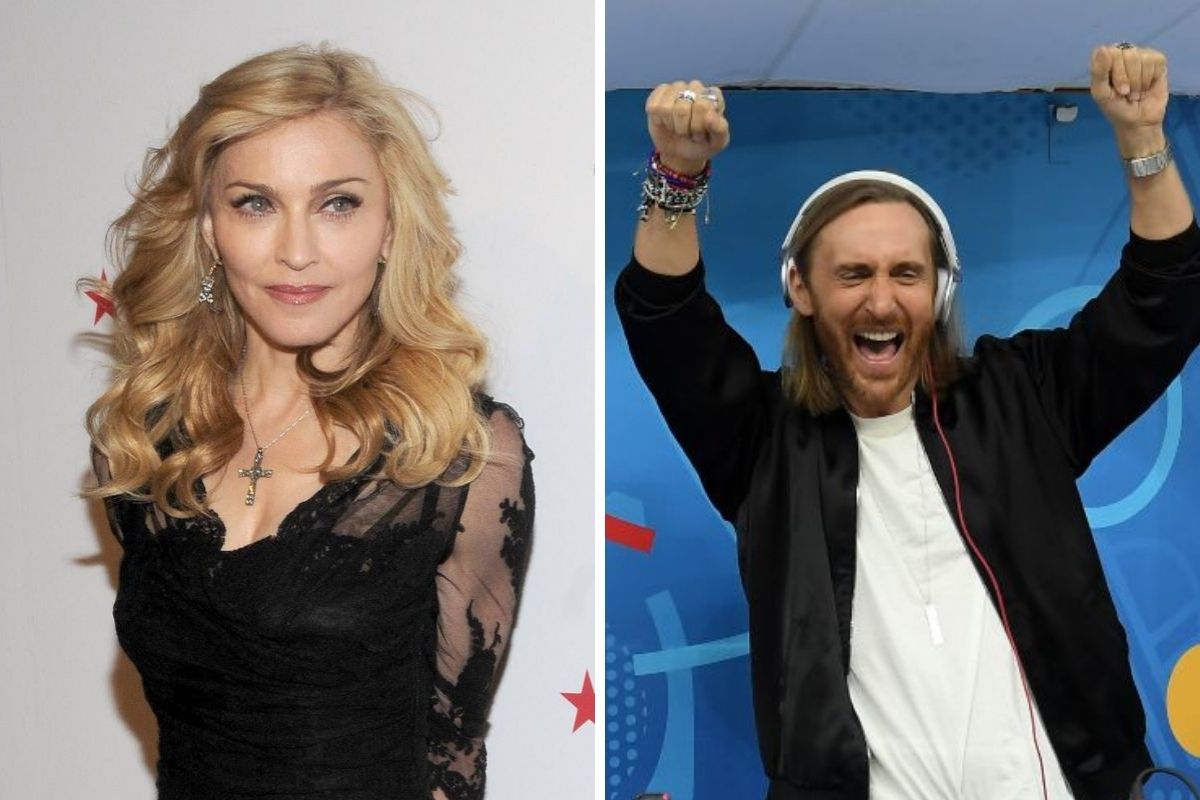 Madonna e David Guetta