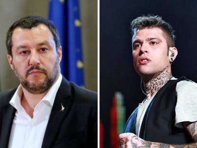 Matteo Salvini e Fedez