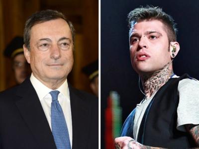 Mario Draghi e Fedez