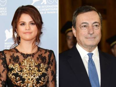 Selena Gomez e Mario Draghi