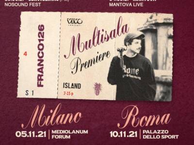 Franco126 in tour nell’estate 2021: le date di Multisala Premiere