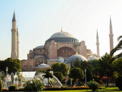 Inno turco, moschea Santa Sofia Istanbul