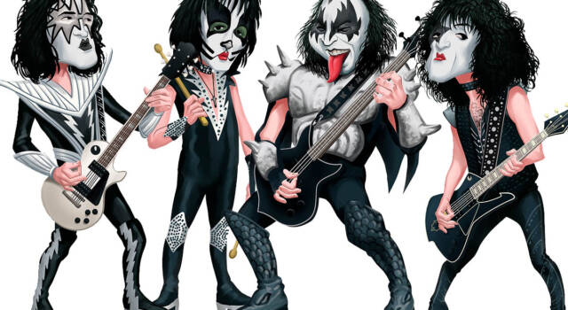 La carriera dei Kiss in cinque canzoni