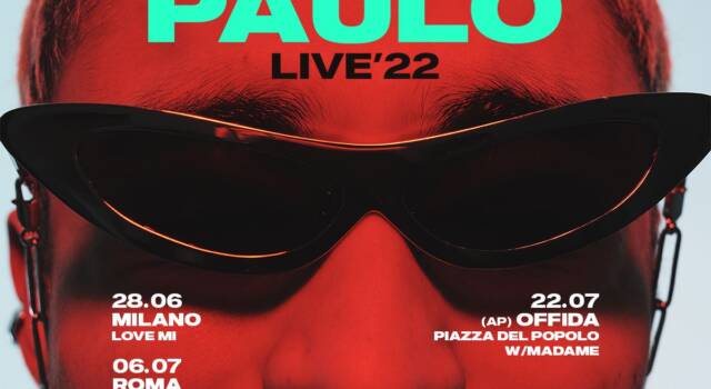 Paulo annuncia le date del suo primo tour estivo: tutti i concerti della star di Cielo Drive