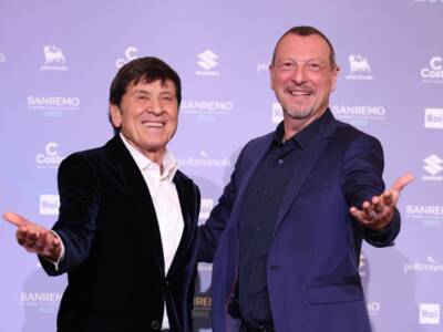 Gianni Morandi e Amadeus