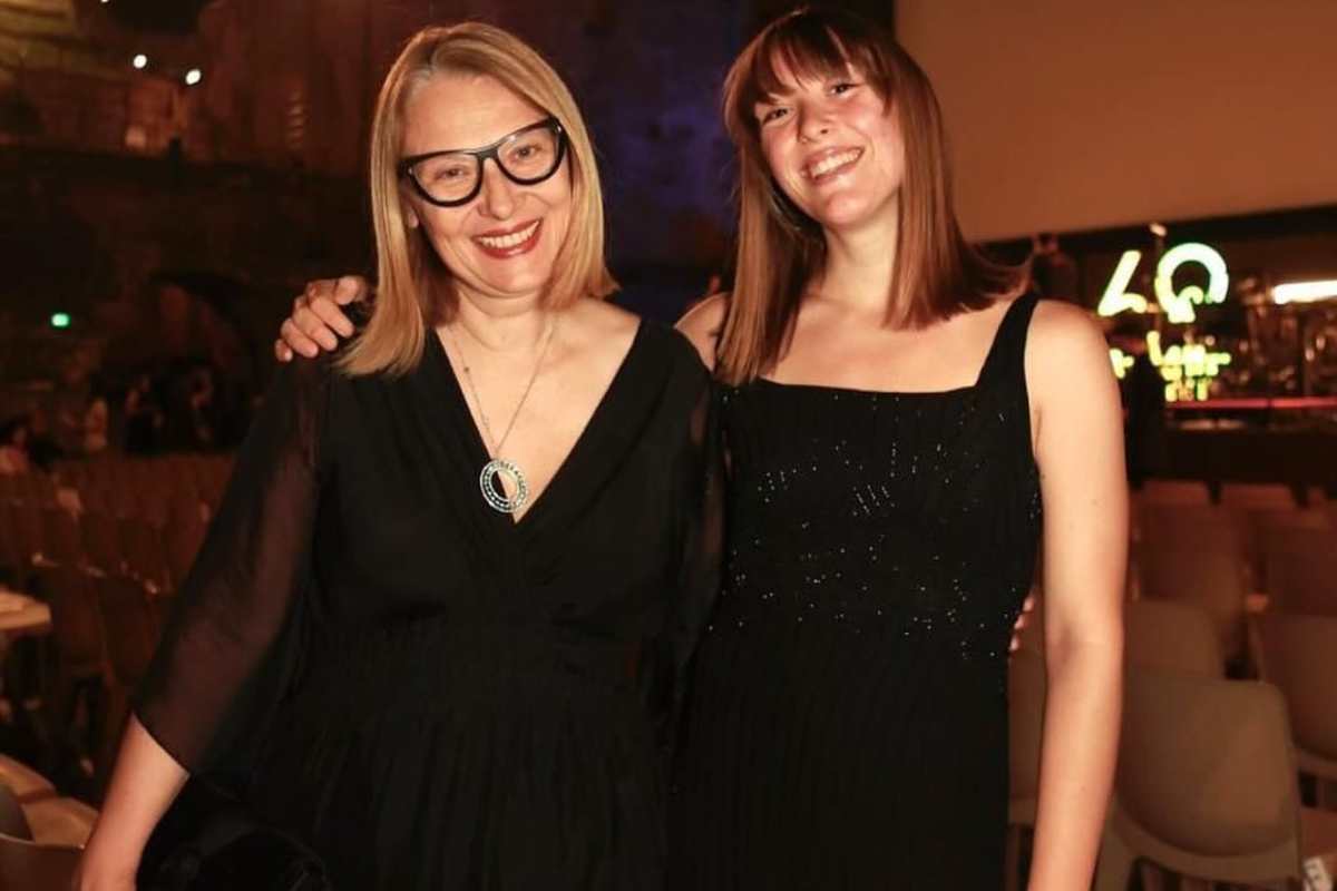 Nicoletta Mantovano e la figlia