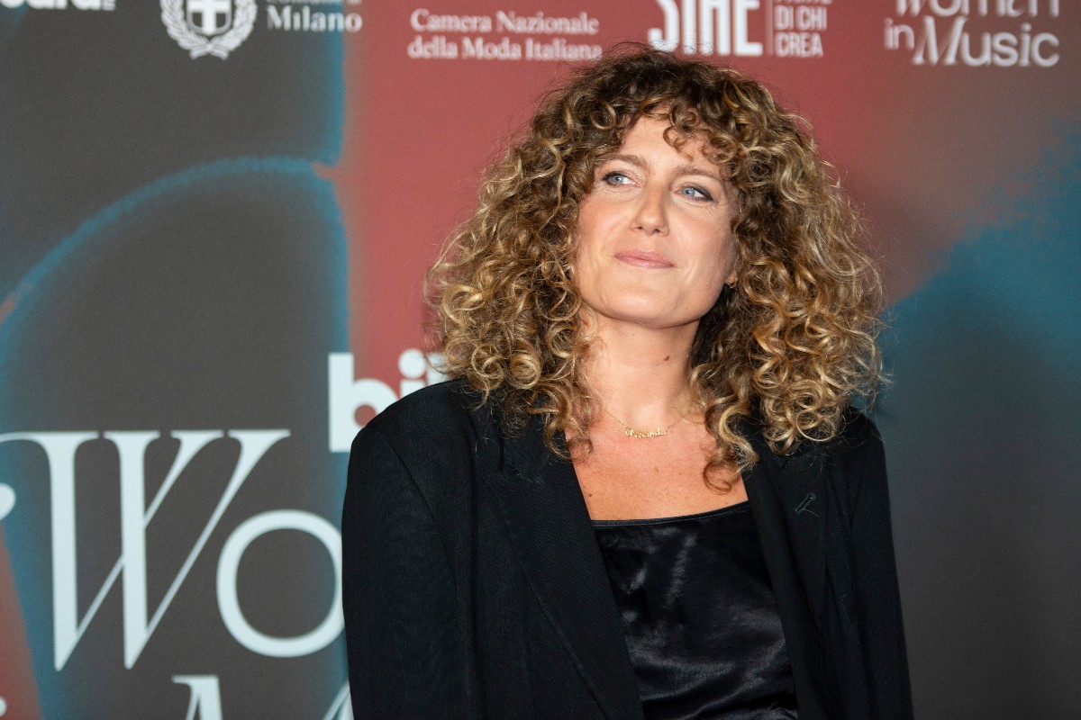 La manager Marta Donà al Teatro Manzoni di Milano per l’evento Billboard Women in Music.