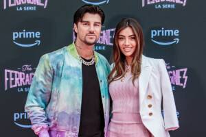 Elisa Visari con il compagno Andrea Damante