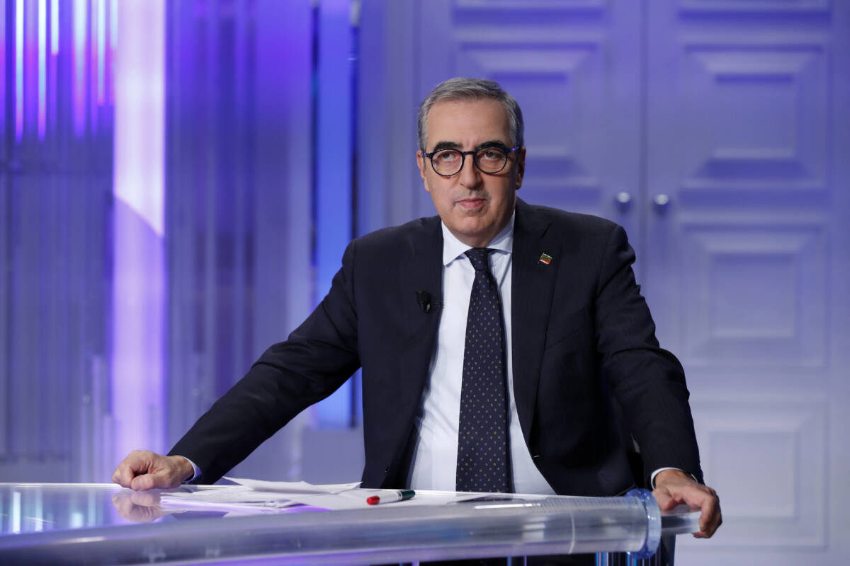 Maurizio Gasparri in tv