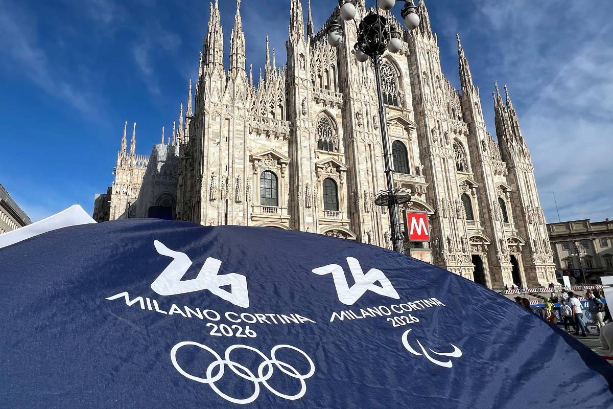 Logo delle Olimpiadi Milano-Cortina