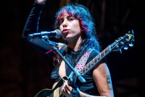 Giorgia Pietribiasi in arte Lamante sul palco