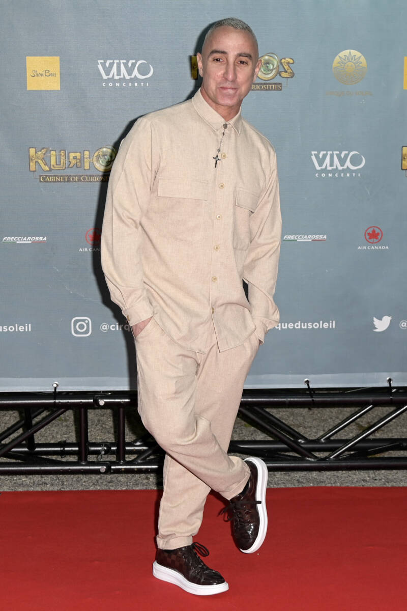 Giuliano Peparini sul red carpet