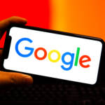 Logo Google su smartphone
